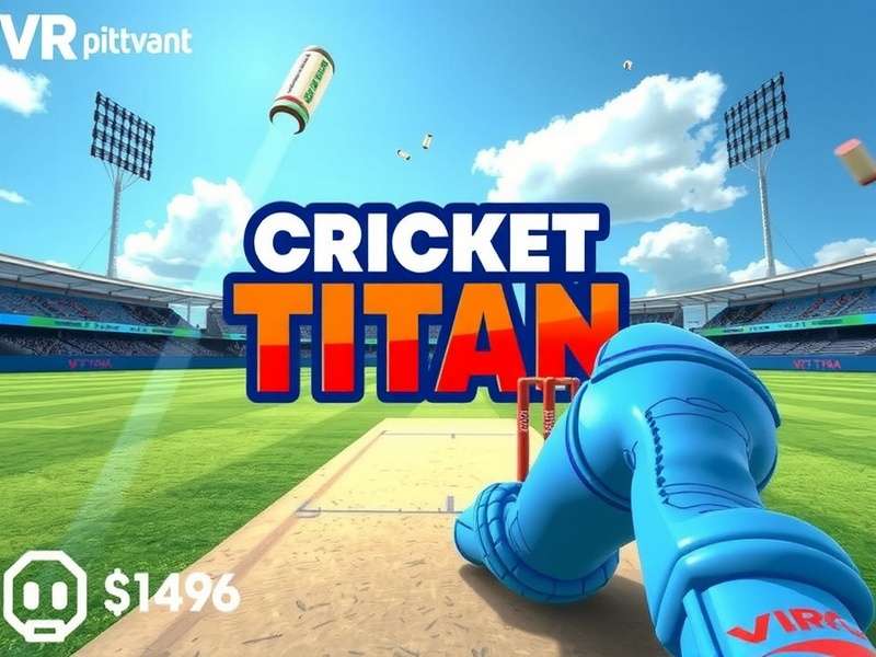VR Cricket Titan Gameplay